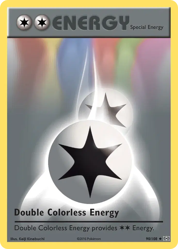 Double Colorless Energy Evolutions 90