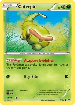 Caterpie Flashfire