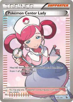 Pokémon Center Lady Flashfire
