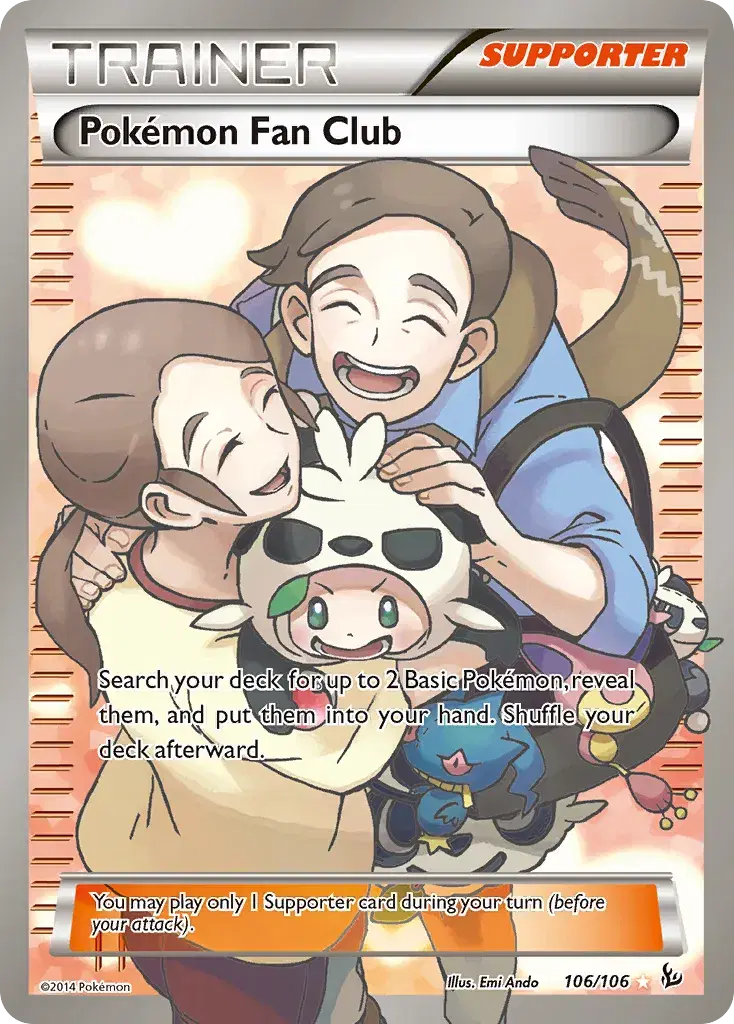 Pokémon Fan Club Flashfire 106