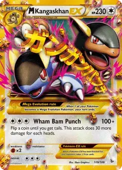 M Kangaskhan-EX Flashfire