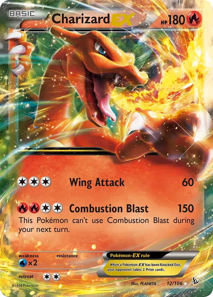 Charizard-EX Flashfire 12