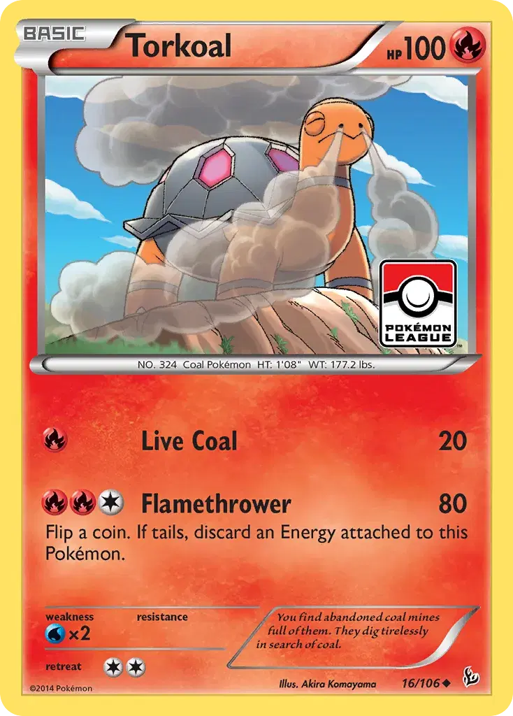 Torkoal Flashfire 16