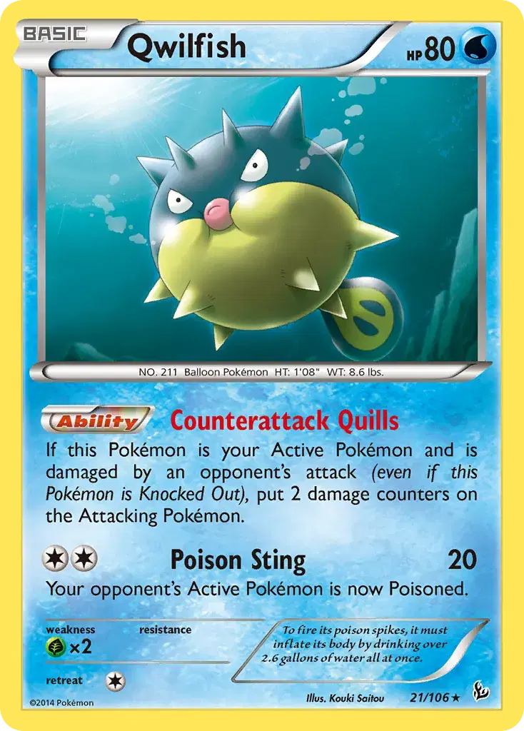 Qwilfish Flashfire 21