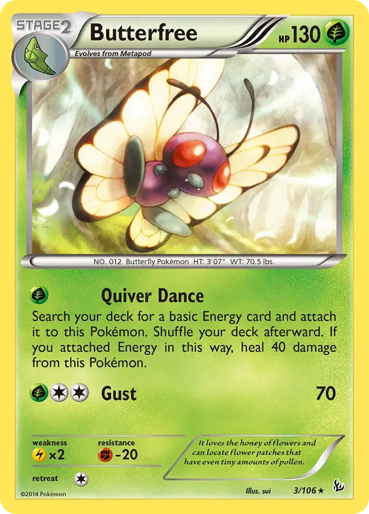 Butterfree Flashfire 3