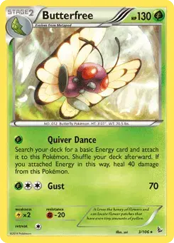 Butterfree Flashfire