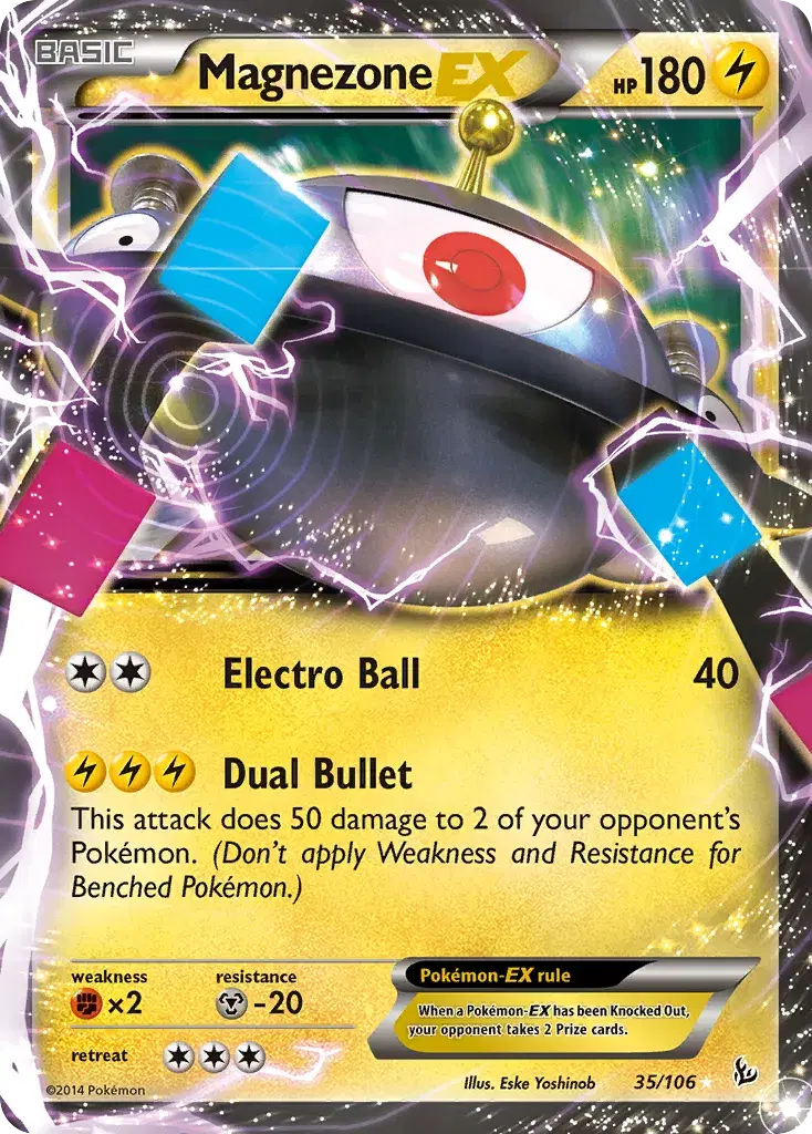 Magnezone-EX Flashfire 35