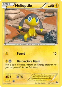 Helioptile Flashfire