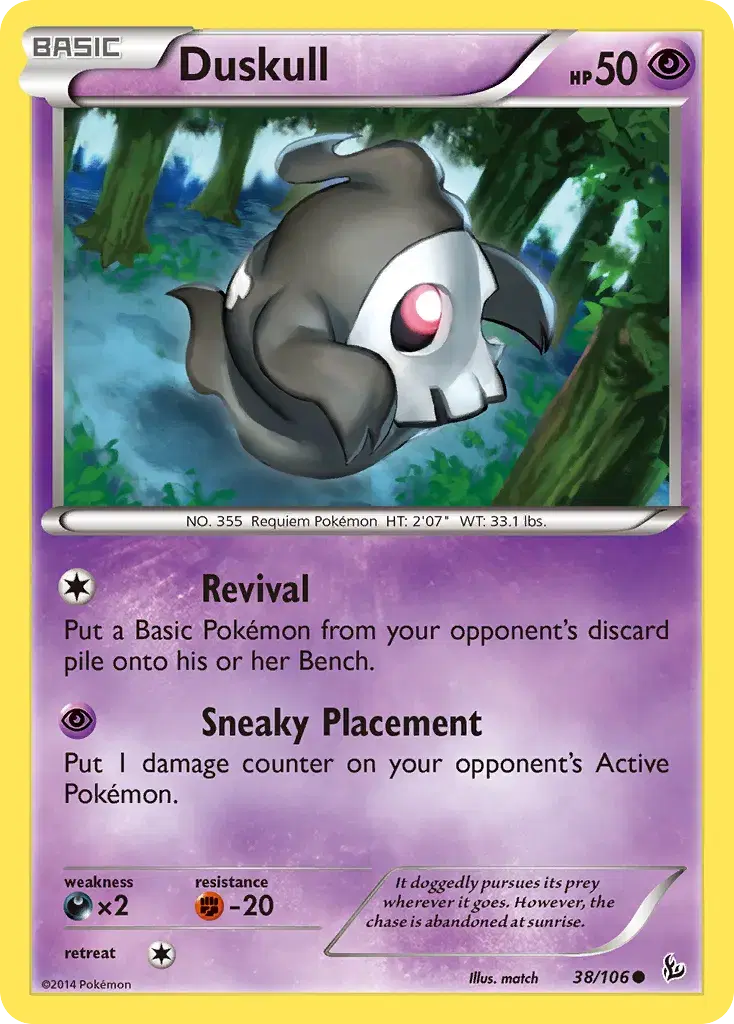Duskull Flashfire 38