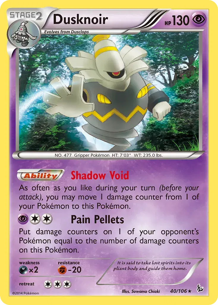 Dusknoir Flashfire 40