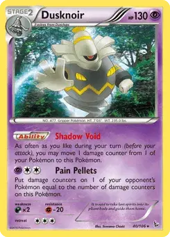 Dusknoir Flashfire