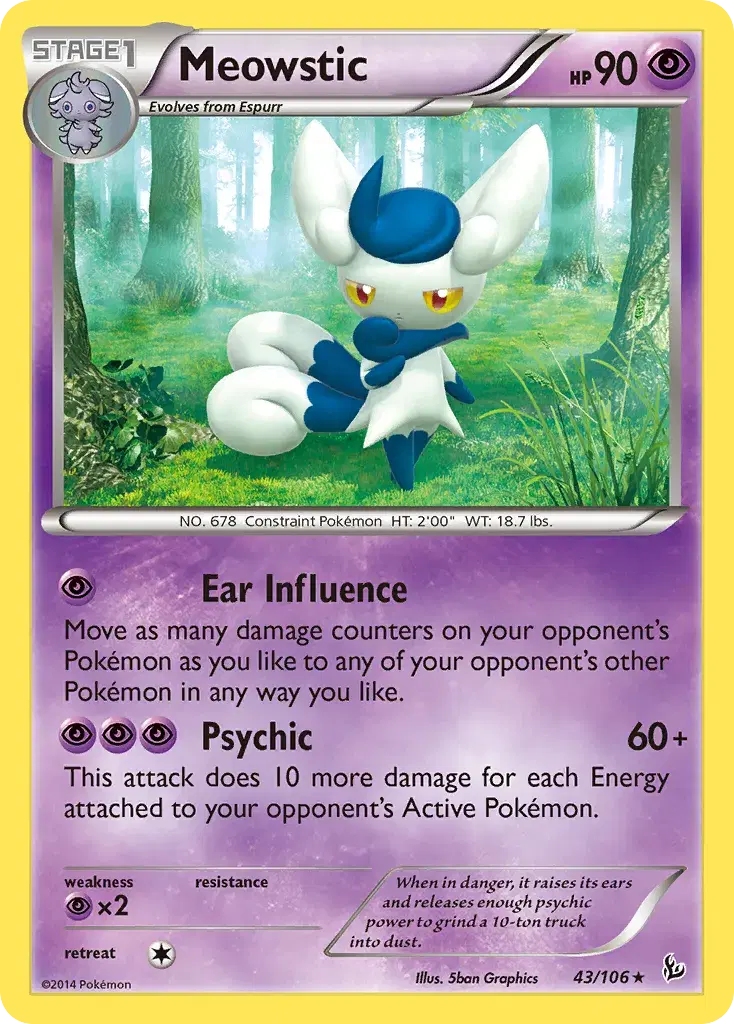 Meowstic Flashfire 43
