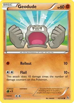 Geodude Flashfire