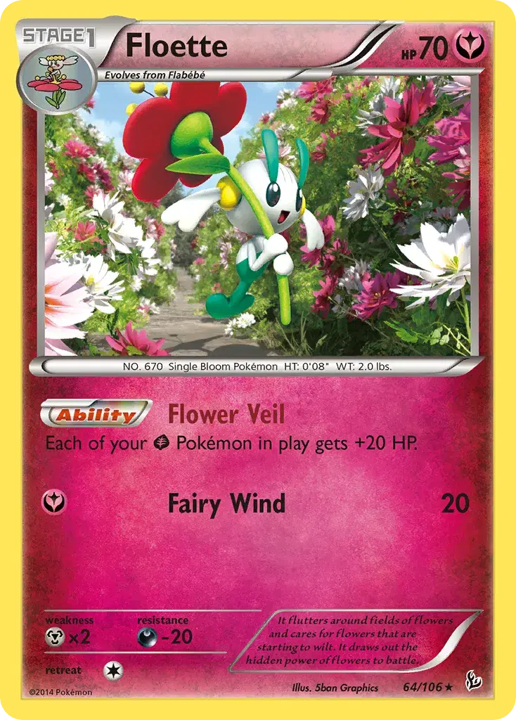 Floette Flashfire 64