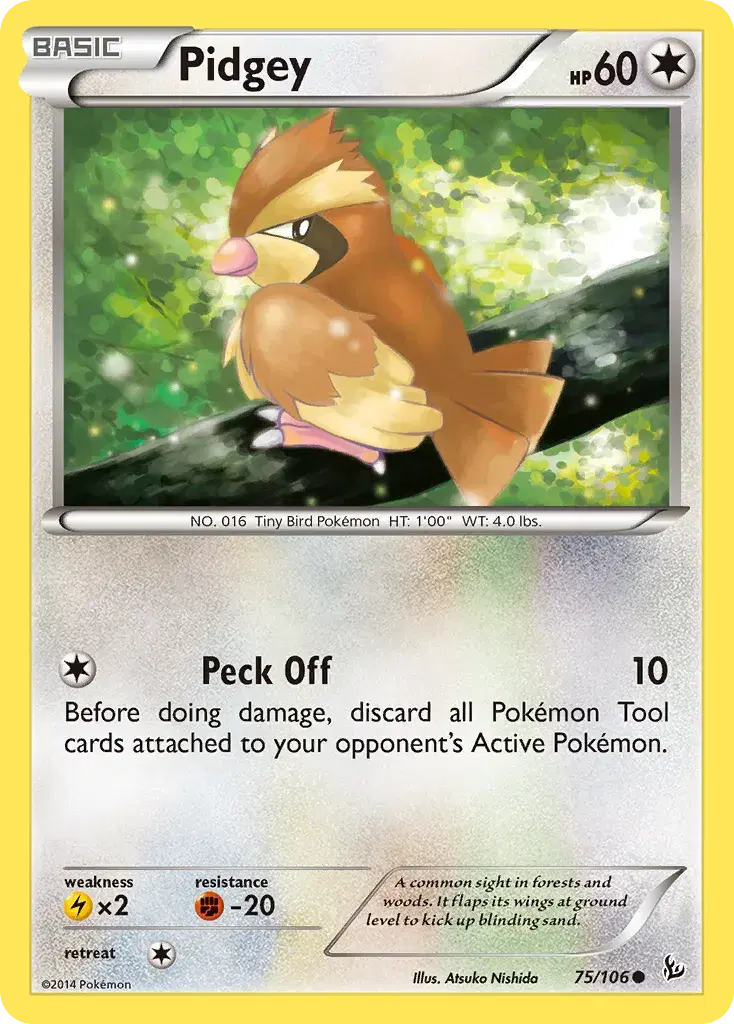Pidgey Flashfire 75