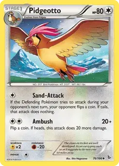 Pidgeotto Flashfire
