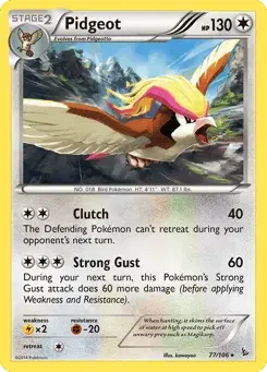 Pidgeot Flashfire