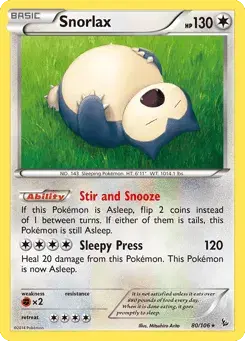 Snorlax Flashfire