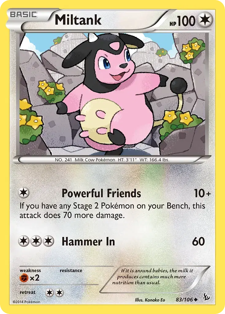 Miltank Flashfire 83