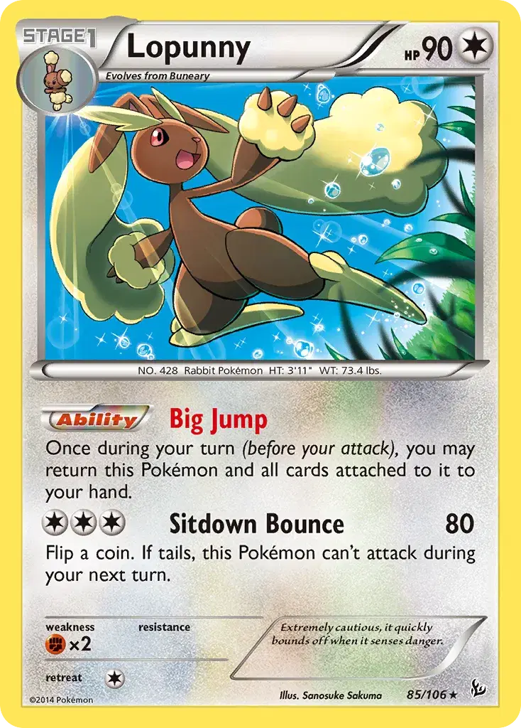 Lopunny Flashfire 85