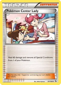 Pokémon Center Lady Flashfire