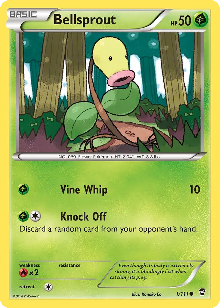 Bellsprout Furious Fists 1