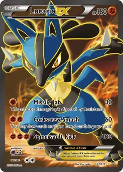 Lucario-EX Furious Fists