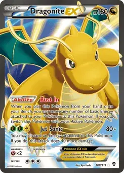Dragonite-EX Furious Fists