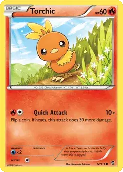 Torchic Furious Fists