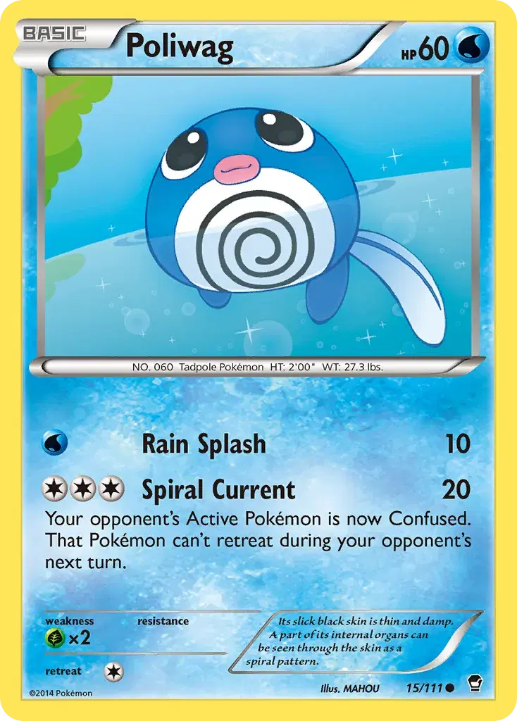 Poliwag Furious Fists 15