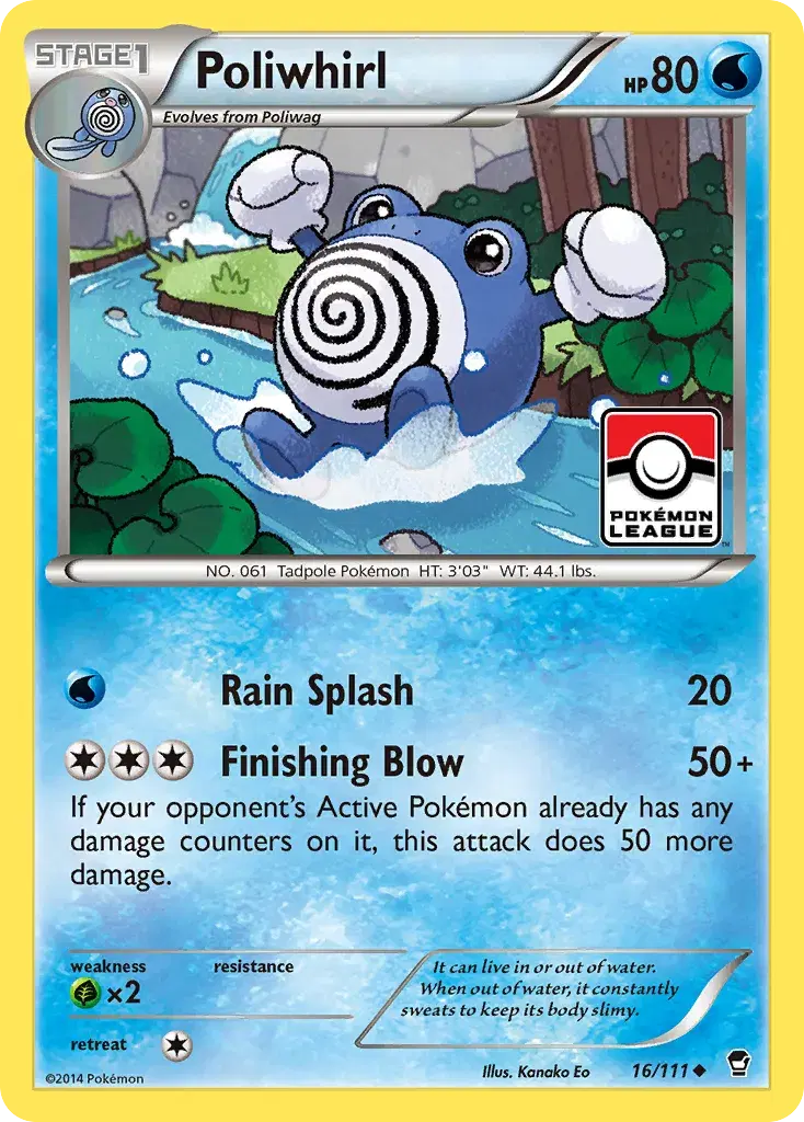 Poliwhirl Furious Fists 16