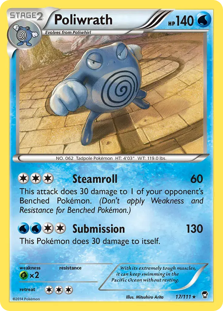 Poliwrath Furious Fists 17