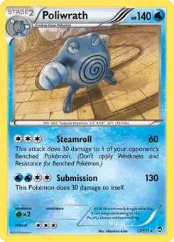 Poliwrath Furious Fists