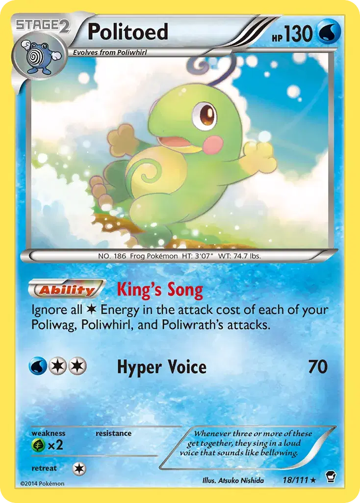 Politoed Furious Fists 18