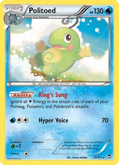 Politoed Furious Fists