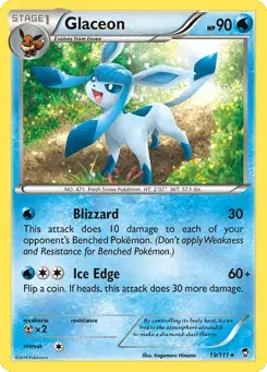 Glaceon Furious Fists