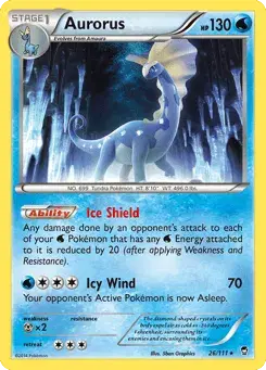 Aurorus Furious Fists