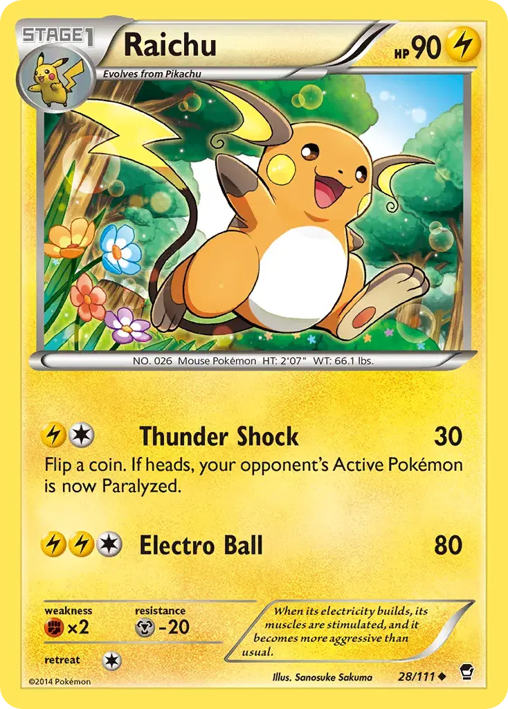 Raichu Furious Fists 28