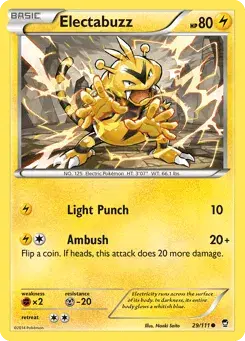 Electabuzz Furious Fists