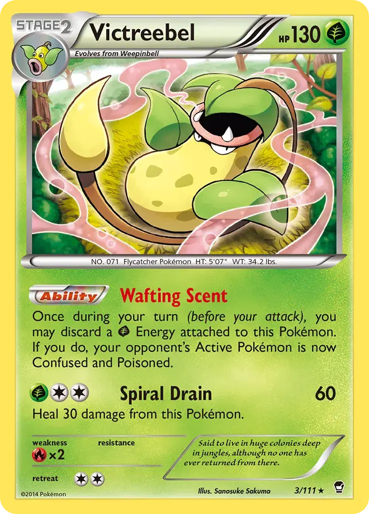 Victreebel Furious Fists 3