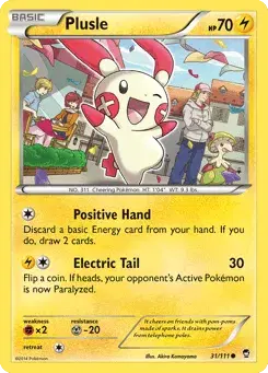 Plusle Furious Fists