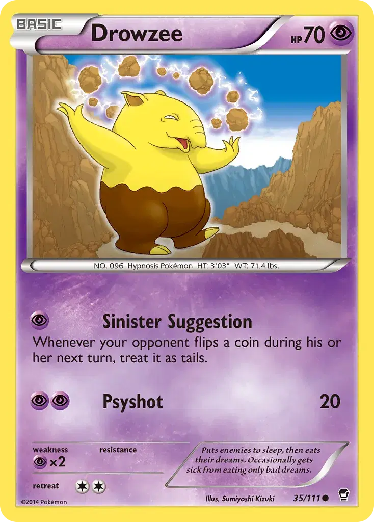 Drowzee Furious Fists 35
