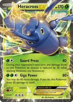 Heracross-EX Furious Fists