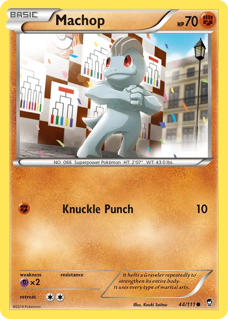 Machop Furious Fists 44