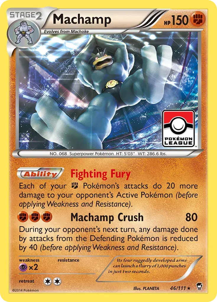 Machamp Furious Fists 46