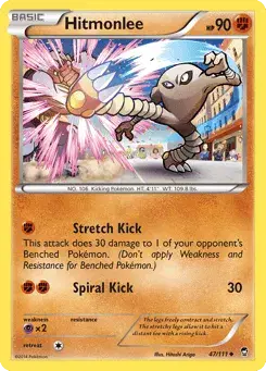 Hitmonlee Furious Fists