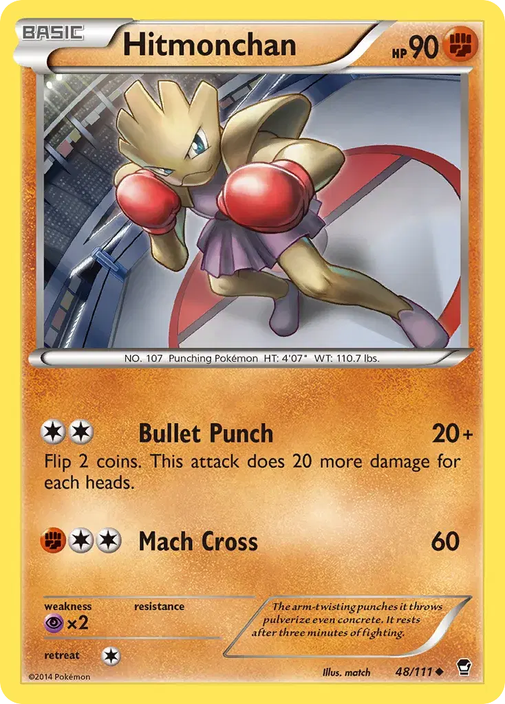Hitmonchan Furious Fists 48