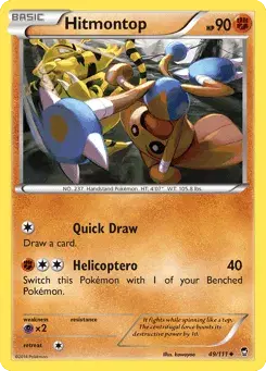 Hitmontop Furious Fists