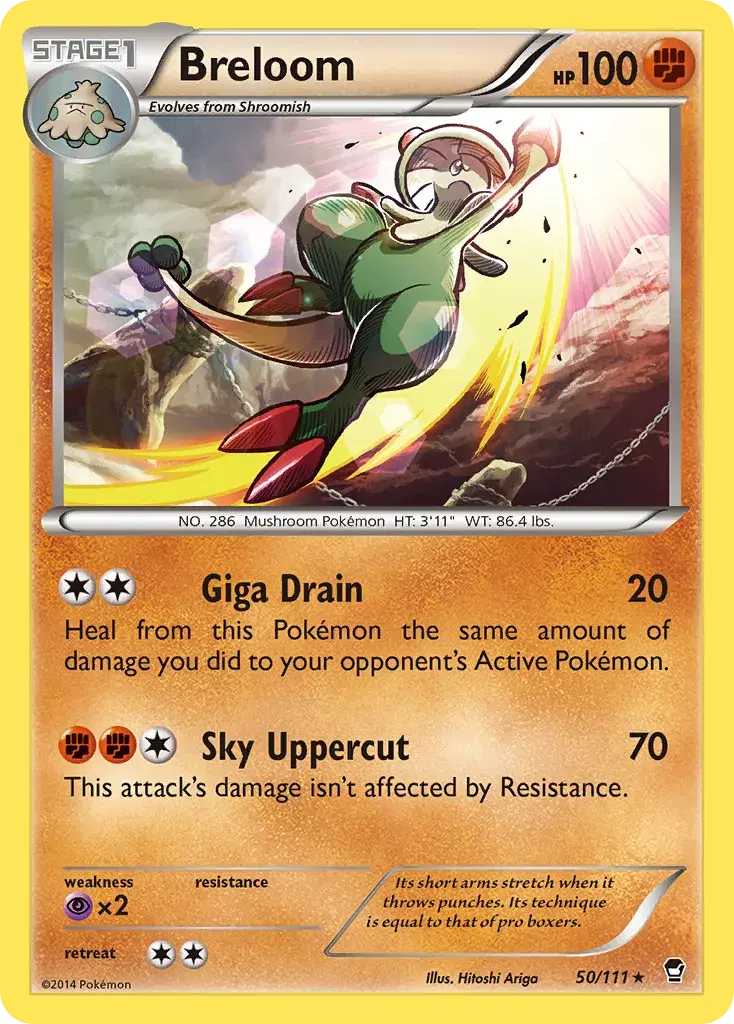 Breloom Furious Fists 50