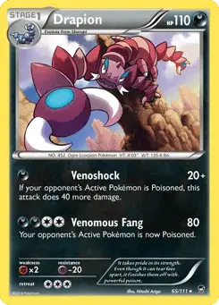Drapion Furious Fists